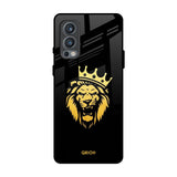 Lion The King OnePlus Nord 2 Glass Back Cover Online