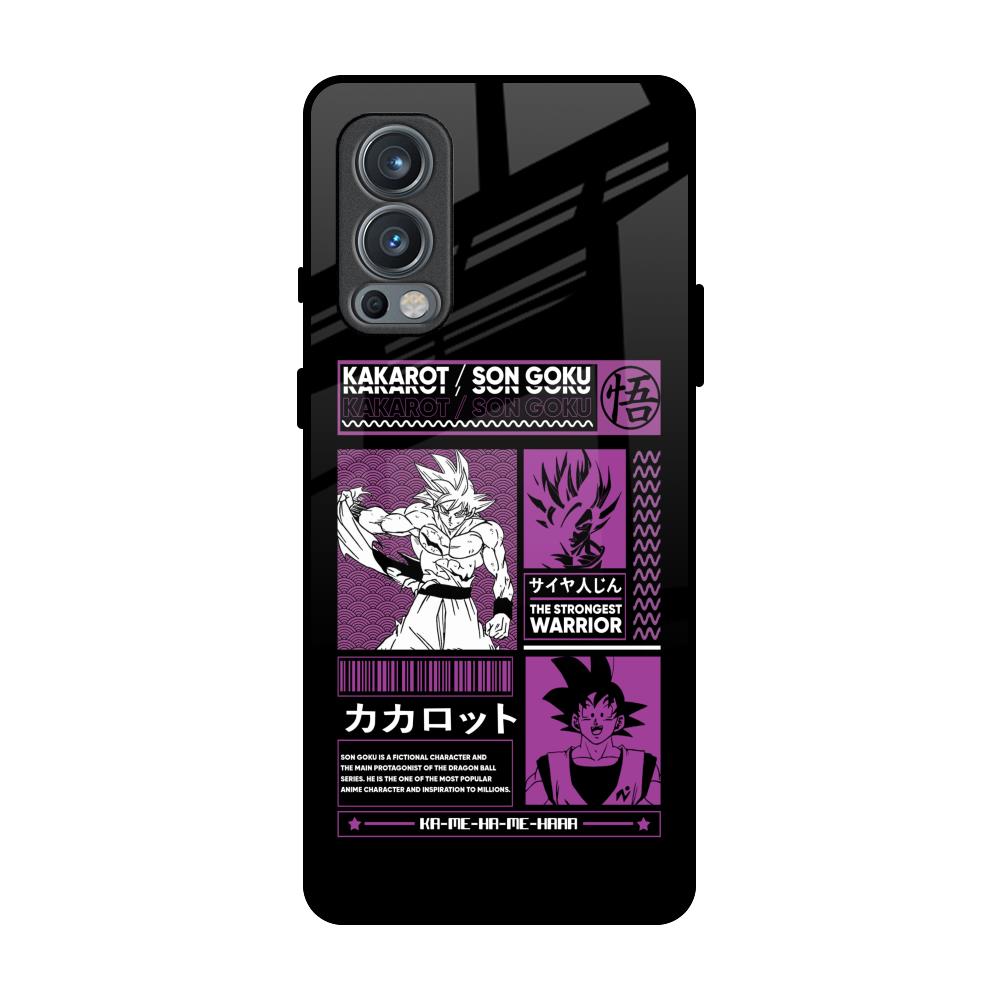 Strongest Warrior OnePlus Nord 2 Glass Back Cover Online