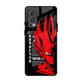 Red Vegeta OnePlus Nord 2 Glass Back Cover Online