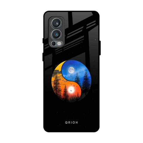 Yin Yang Balance OnePlus Nord 2 Glass Back Cover Online