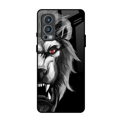 Wild Lion OnePlus Nord 2 Glass Back Cover Online