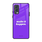 Make it Happen OnePlus Nord 2 Glass Back Cover Online