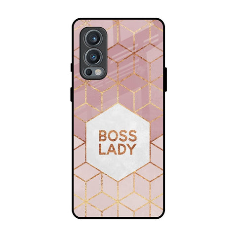 Boss Lady OnePlus Nord 2 Glass Back Cover Online