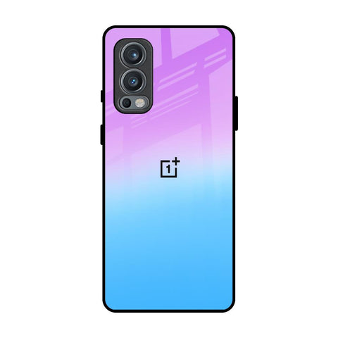 Unicorn Pattern OnePlus Nord 2 Glass Back Cover Online