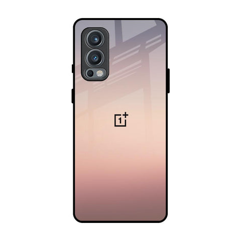 Golden Mauve OnePlus Nord 2 Glass Back Cover Online