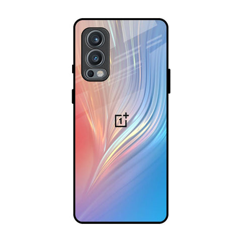 Mystic Aurora OnePlus Nord 2 Glass Back Cover Online