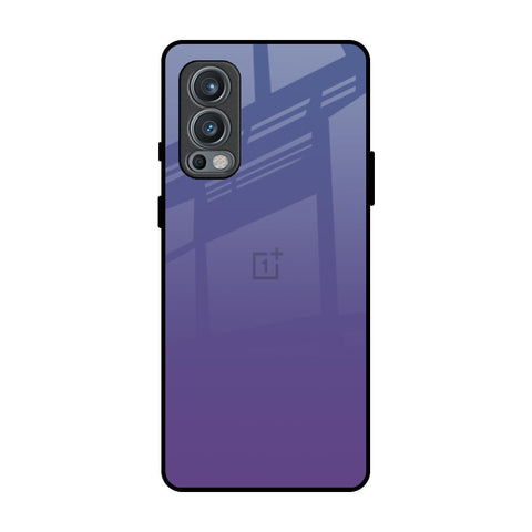 Indigo Pastel OnePlus Nord 2 Glass Back Cover Online