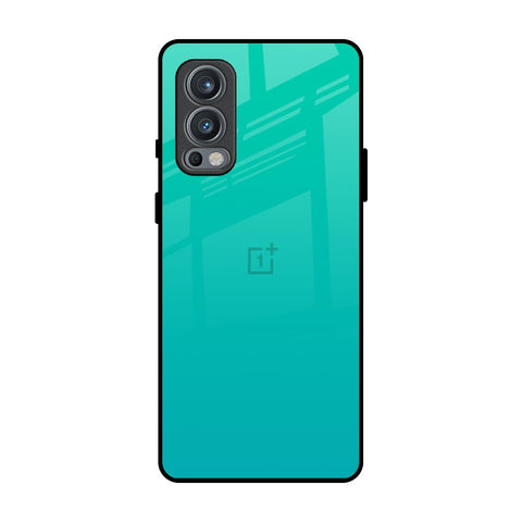 Cuba Blue OnePlus Nord 2 Glass Back Cover Online