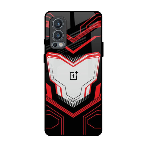 Quantum Suit OnePlus Nord 2 Glass Back Cover Online
