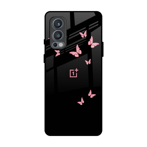 Fly Butterfly OnePlus Nord 2 Glass Back Cover Online