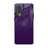 Dark Purple OnePlus Nord 2 Glass Back Cover Online