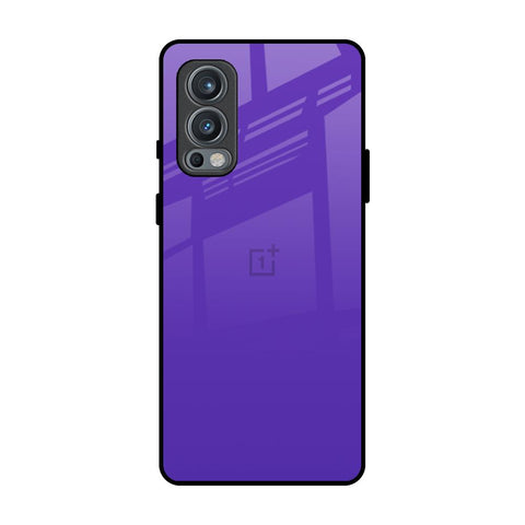 Amethyst Purple OnePlus Nord 2 Glass Back Cover Online