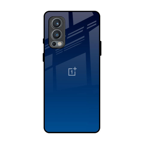 Very Blue OnePlus Nord 2 Glass Back Cover Online