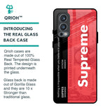 Supreme Ticket Glass Case for OnePlus Nord 2