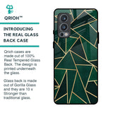 Abstract Green Glass Case For OnePlus Nord 2