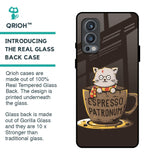 Tea With Kitty Glass Case For OnePlus Nord 2