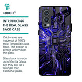 Techno Color Pattern Glass Case For OnePlus Nord 2