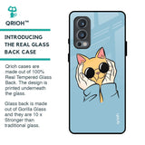 Adorable Cute Kitty Glass Case For OnePlus Nord 2