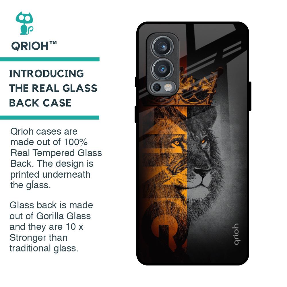King Of Forest Glass Case for OnePlus Nord 2