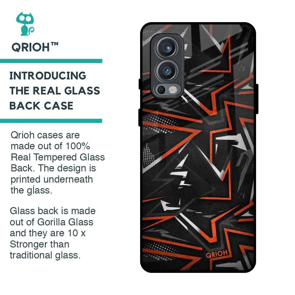 Vector Art Glass Case for OnePlus Nord 2