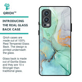 Green Marble Glass Case for OnePlus Nord 2