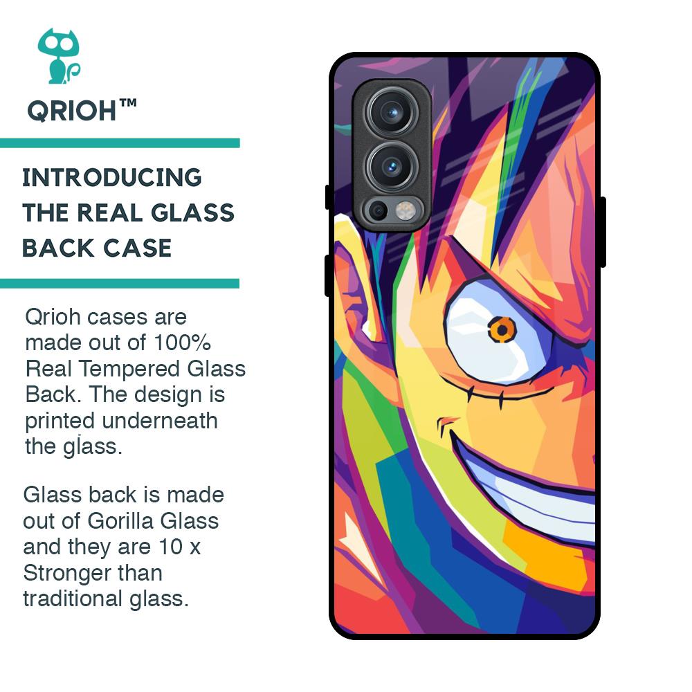 Monkey Wpap Pop Art Glass Case for OnePlus Nord 2