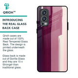 Brush Stroke Art Glass Case for OnePlus Nord 2