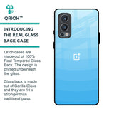 Wavy Blue Pattern Glass Case for OnePlus Nord 2
