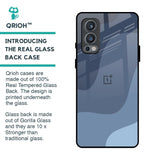 Navy Blue Ombre Glass Case for OnePlus Nord 2