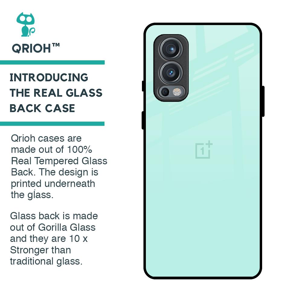 Teal Glass Case for OnePlus Nord 2