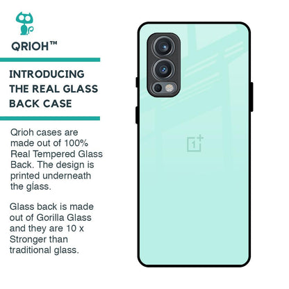 Teal Glass Case for OnePlus Nord 2