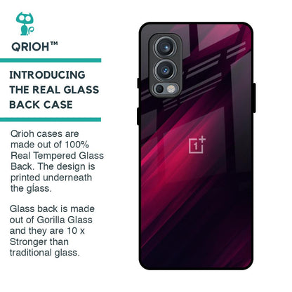 Razor Black Glass Case for OnePlus Nord 2