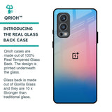 Blue & Pink Ombre Glass case for OnePlus Nord 2