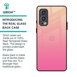 Pastel Pink Gradient Glass Case For OnePlus Nord 2