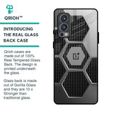 Hexagon Style Glass Case For OnePlus Nord 2