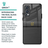 Grey Metallic Glass Case For OnePlus Nord 2