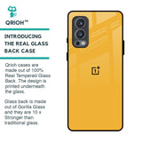 Fluorescent Yellow Glass case for OnePlus Nord 2