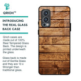 Wooden Planks Glass Case for OnePlus Nord 2