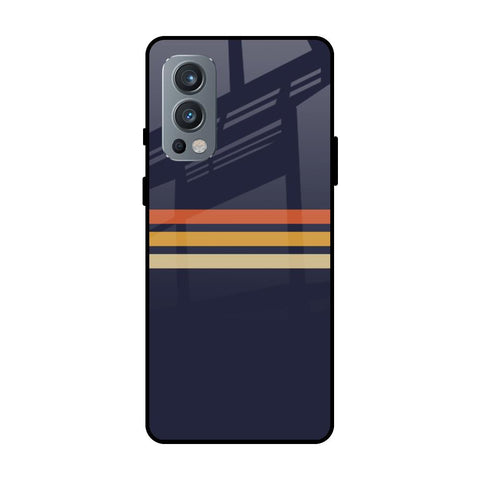 Tricolor Stripes OnePlus Nord 2 Glass Cases & Covers Online