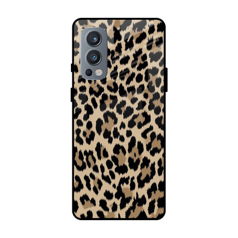 Leopard Seamless OnePlus Nord 2 Glass Cases & Covers Online