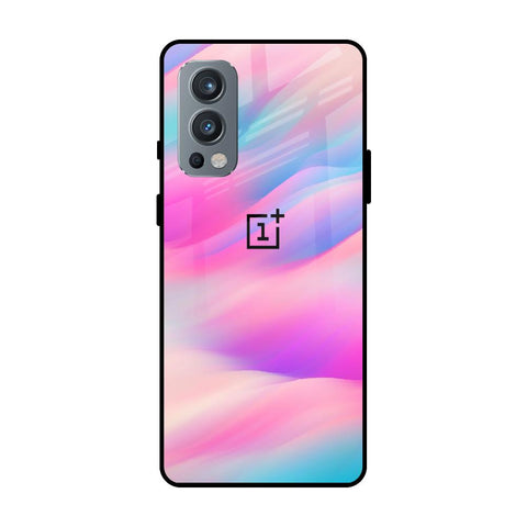 Colorful Waves OnePlus Nord 2 Glass Cases & Covers Online