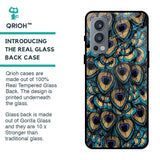 Peacock Feathers Glass Case for OnePlus Nord 2