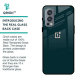 Hunter Green Glass Case For OnePlus Nord 2
