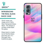 Colorful Waves Glass Case for OnePlus Nord 2