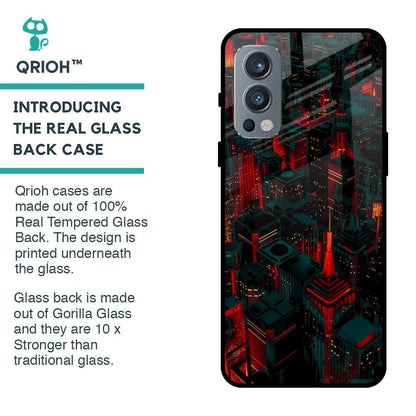 City Light Glass Case For OnePlus Nord 2