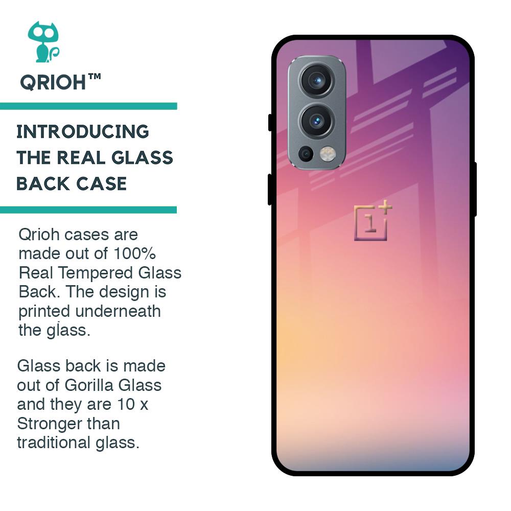 Lavender Purple Glass Case for OnePlus Nord 2