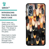 Bronze Abstract Glass Case for OnePlus Nord 2