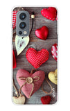 Valentine Hearts OnePlus Nord 2 Back Cover