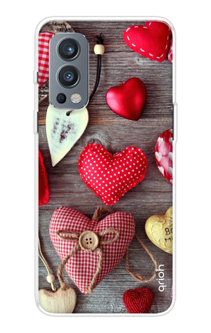 Valentine Hearts OnePlus Nord 2 Back Cover