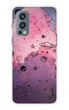 Space Doodles Art OnePlus Nord 2 Back Cover